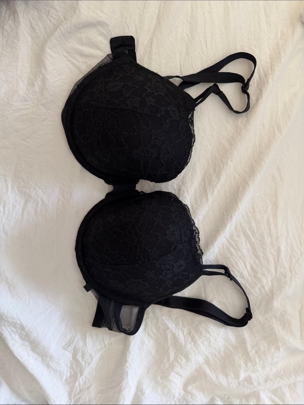 Victoria's Secret Black Lace Underwire Bra